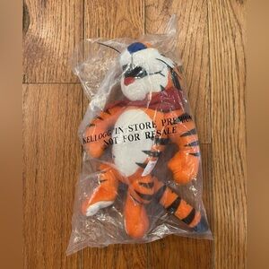 Vintage Tony the Tiger Plush Toy 1997 Kelloggs Frosted Flakes Cereal 8” New